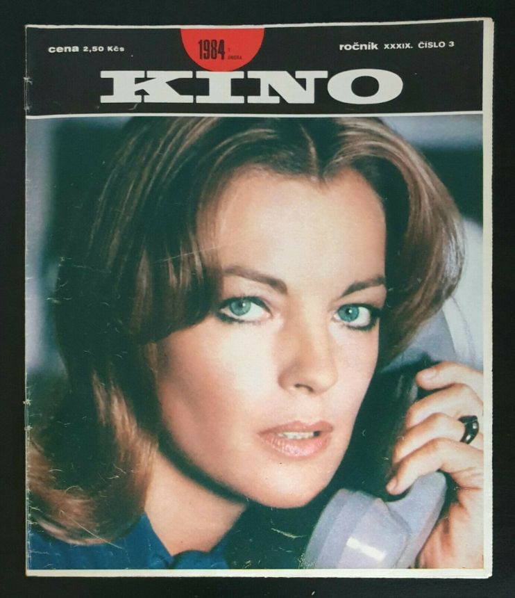 KINO (Czech) magazine side cover Issue 3   1984
