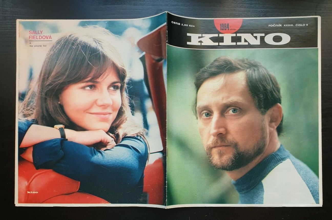 KINO (Czech) magazine side cover Issue 5   1984