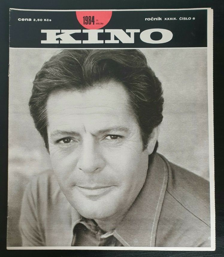 KINO (Czech) magazine side cover Issue 6   1984