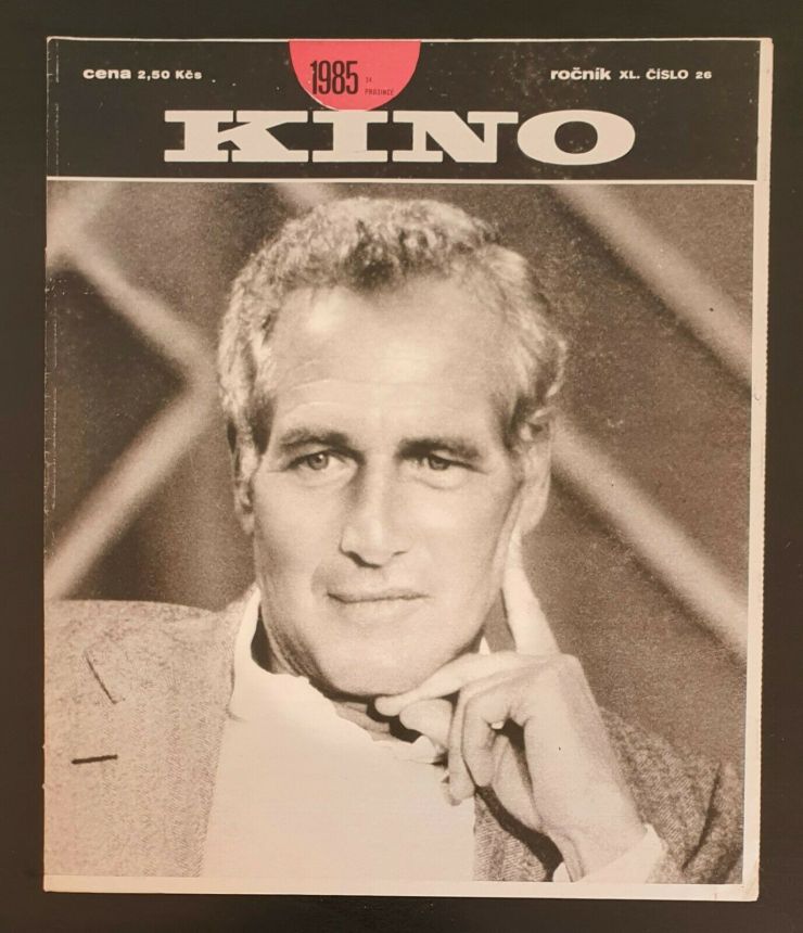 KINO (Czech) magazine side cover Issue 26   1985
