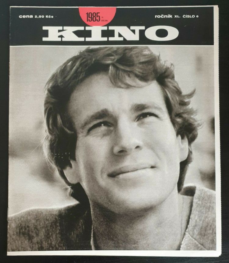 KINO (Czech) magazine side cover Issue 6   1985