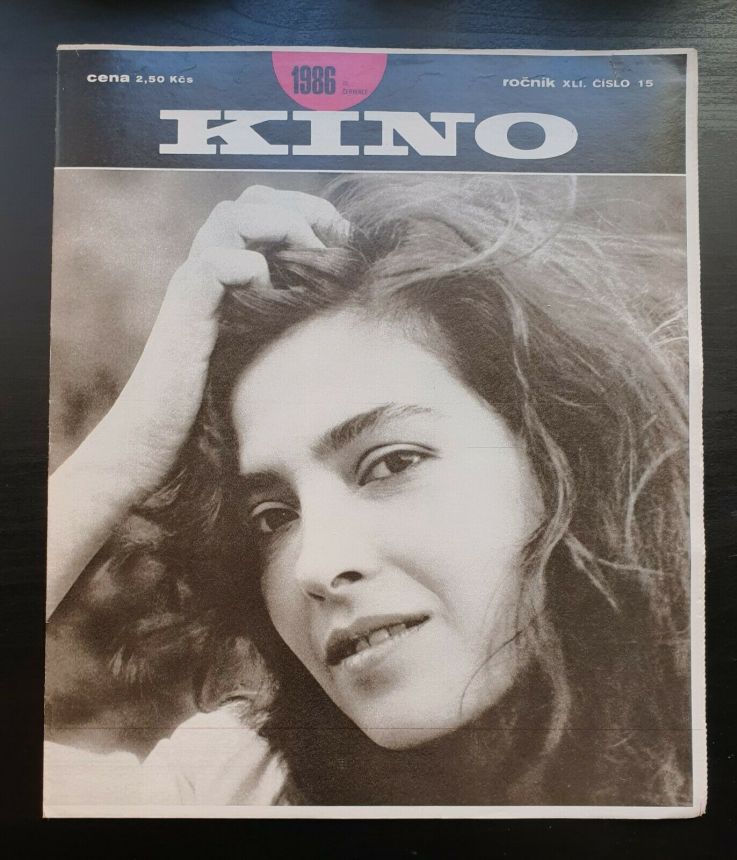 KINO (Czech) magazine side cover Issue 15   1986