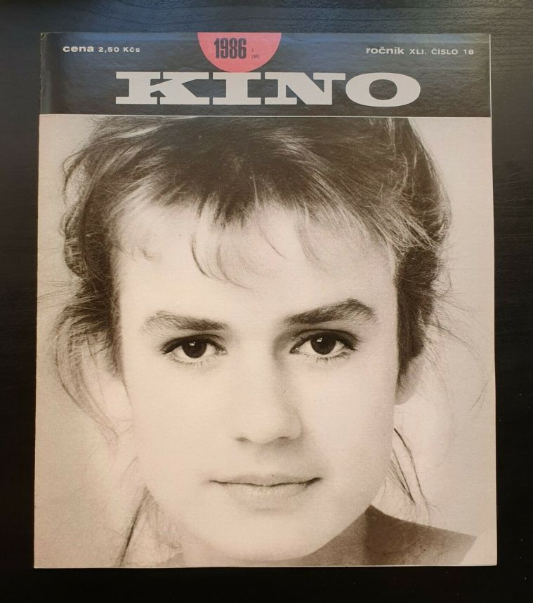 KINO (Czech) magazine side cover Issue 18   1986