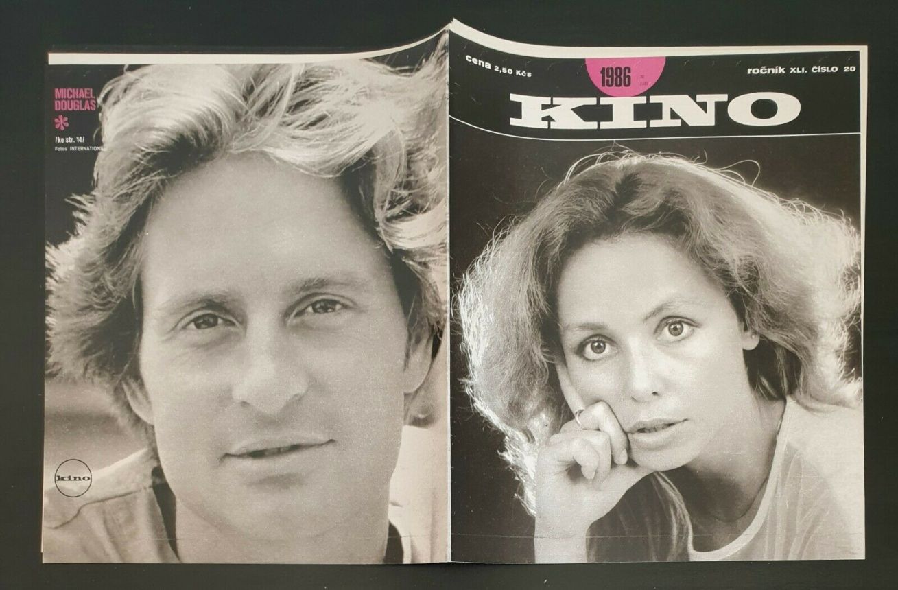 KINO (Czech) magazine side cover Issue 20   1986