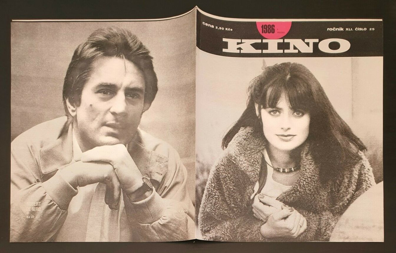 KINO (Czech) magazine side cover Issue 25   1986