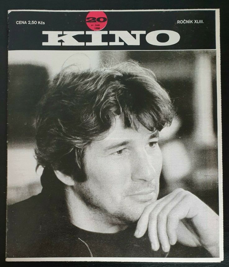 KINO (Czech) magazine side cover Issue 20   1988