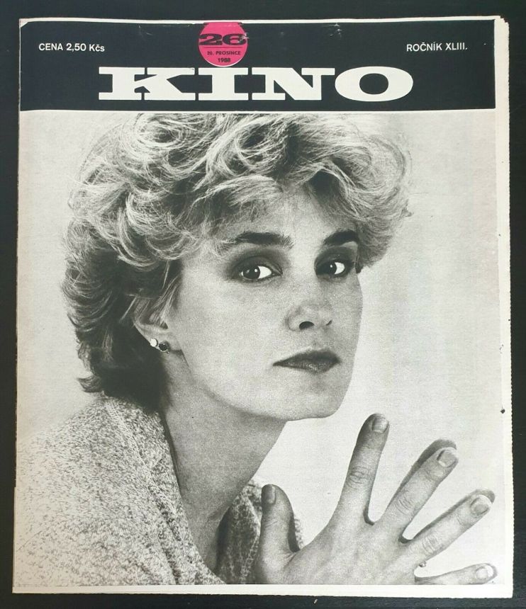 KINO (Czech) magazine side cover Issue 26   1988