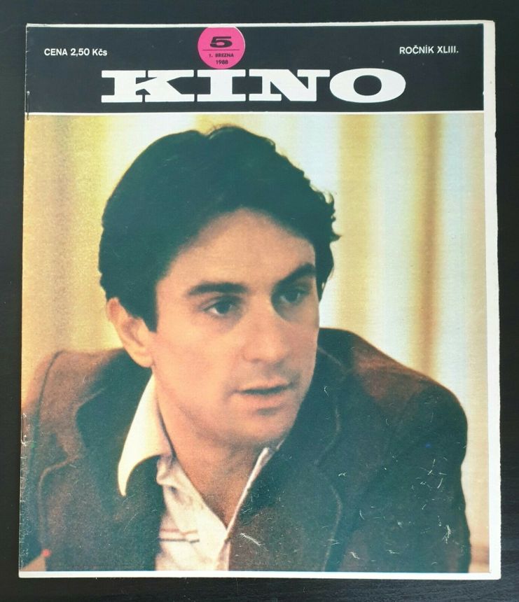 KINO (Czech) magazine side cover Issue 5   1988
