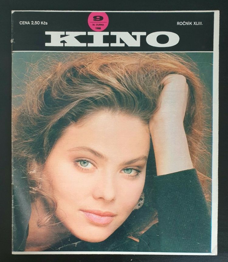 KINO (Czech) magazine side cover Issue 9   1988