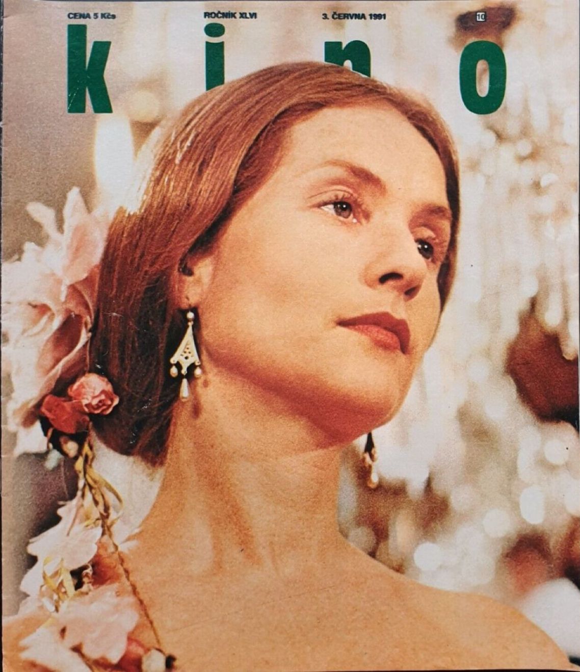 KINO (Czech) magazine side cover Issue 10 3 June 1991