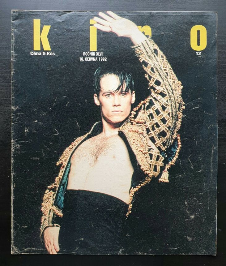 KINO (Czech) magazine side cover Issue 12   1992