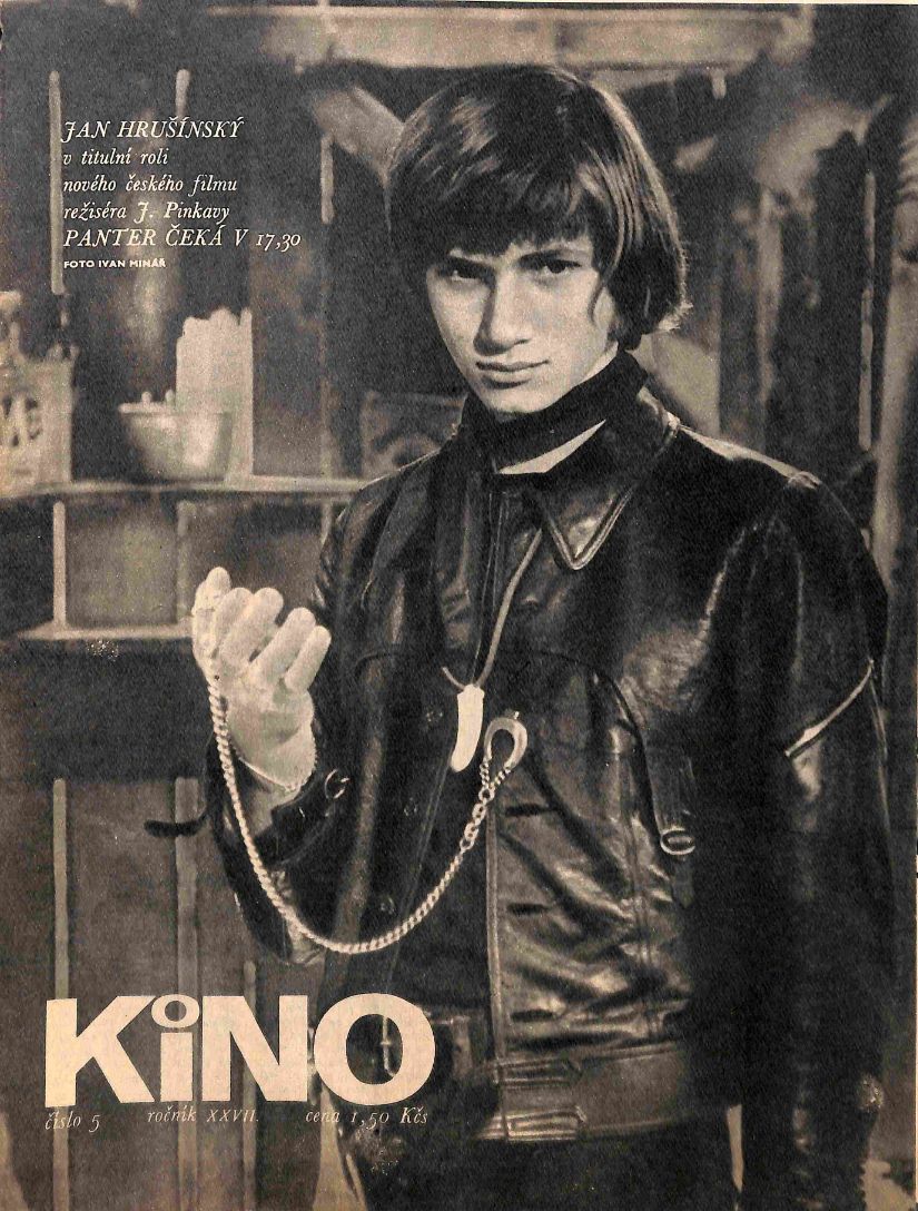 KINO (Czech) magazine side cover Issue 5   1972