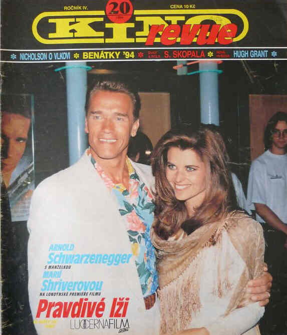 KINO (Czech) magazine side cover Issue 20   1994