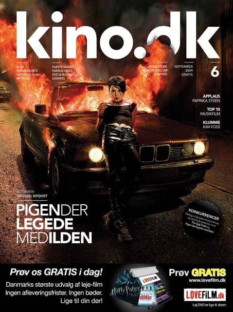 KINO.DK magazine side cover Issue 6 September 2009