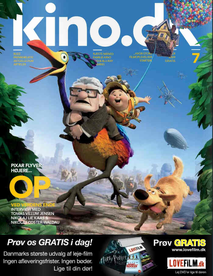 KINO.DK magazine side cover Issue 7 October 2009
