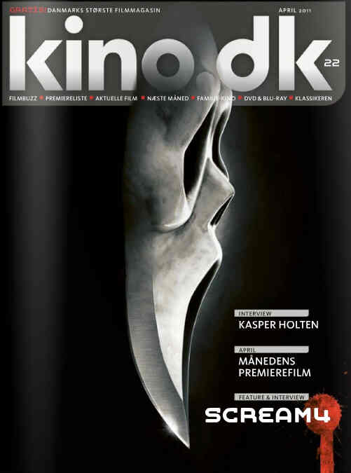 KINO.DK magazine side cover Issue 22 April 2011