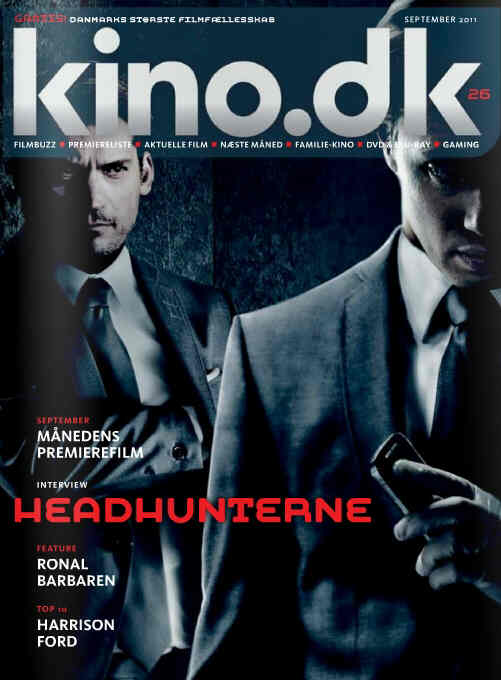 KINO.DK magazine side cover Issue 26 September 2011