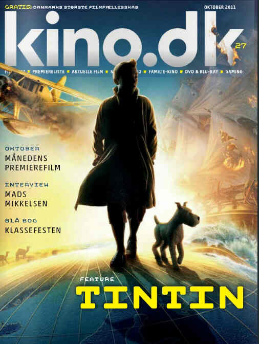 KINO.DK magazine side cover Issue 27 October 2011