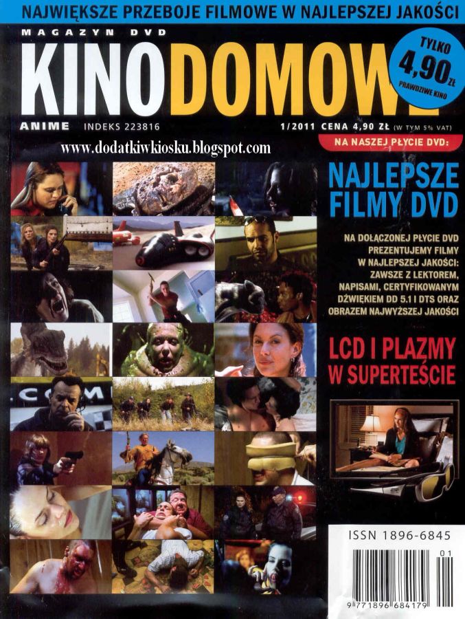 KINO DOMOWE magazine side cover Issue 1  2011
