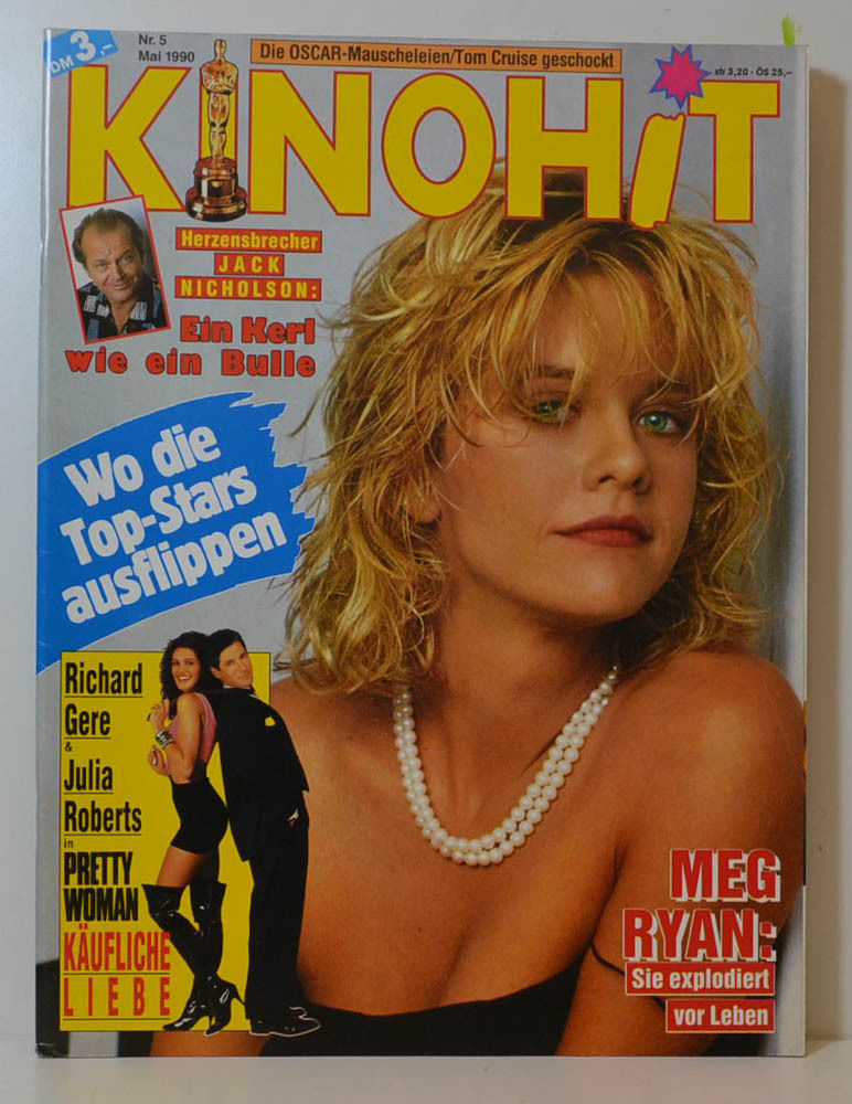 KINOHIT magazine side cover May 1990