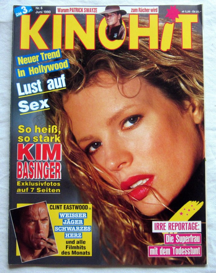 KINOHIT magazine side cover June 1990