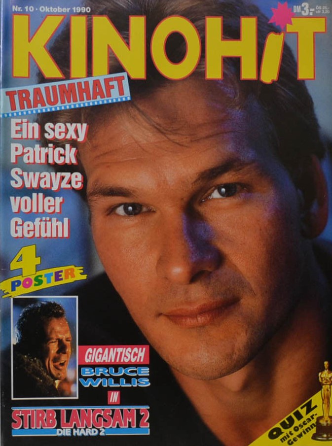 KINOHIT magazine side cover October 1990