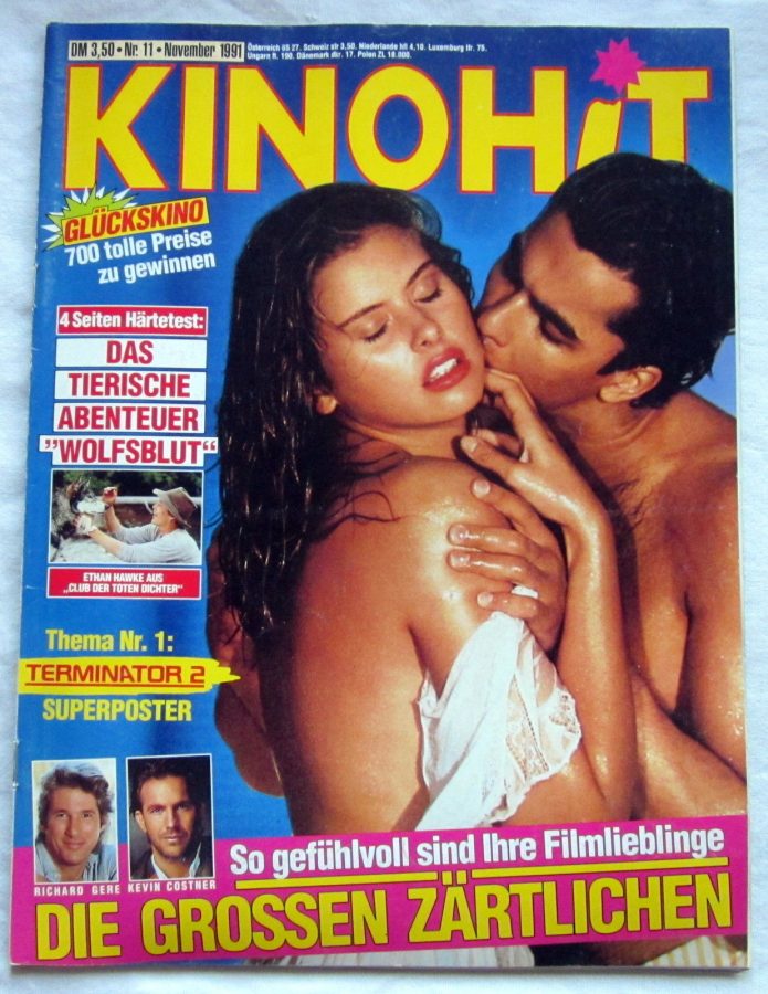 KINOHIT magazine side cover November 1991