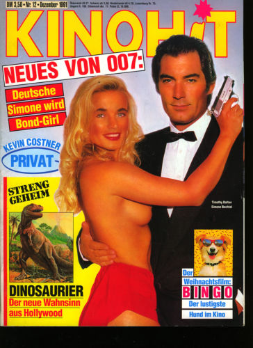 KINOHIT magazine side cover December 1991