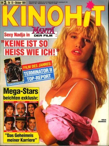 KINOHIT magazine side cover Issue 10 October 1991