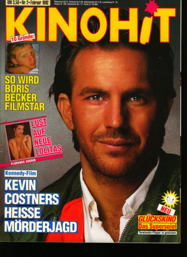KINOHIT magazine side cover February 1992