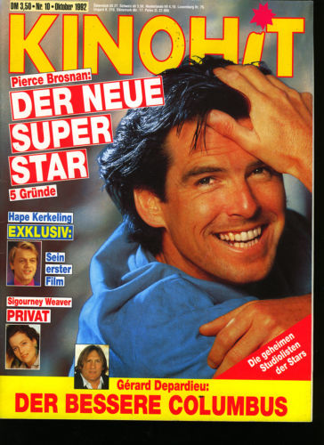 KINOHIT magazine side cover October 1992