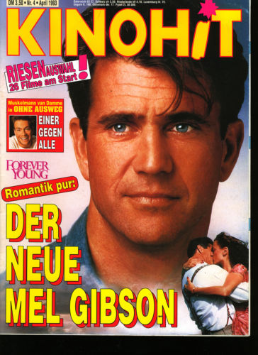 KINOHIT magazine side cover April 1993