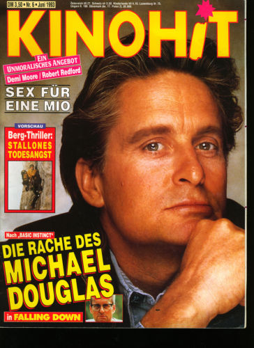 KINOHIT magazine side cover June 1993