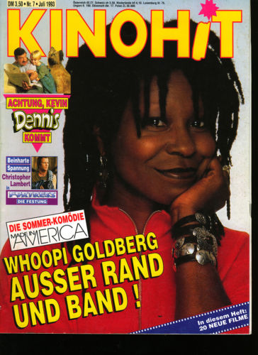 KINOHIT magazine side cover July 1993