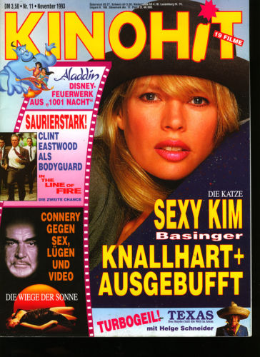 KINOHIT magazine side cover November 1993