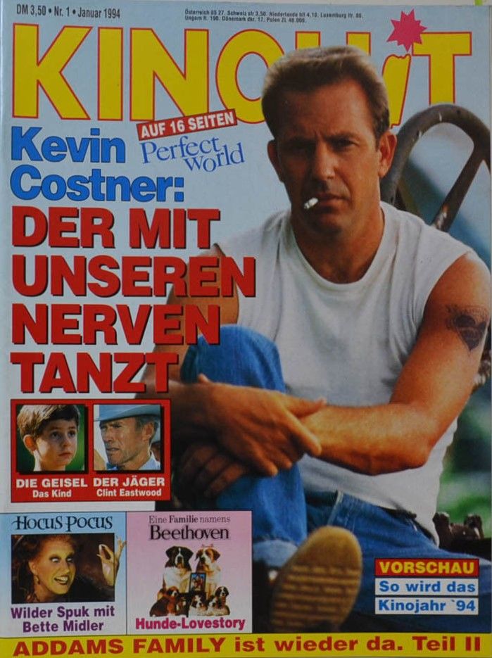 KINOHIT magazine side cover  January 1994