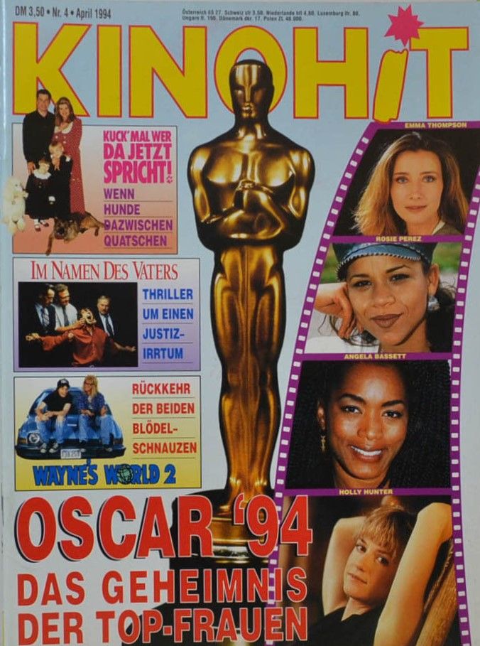 KINOHIT magazine side cover  April 1994