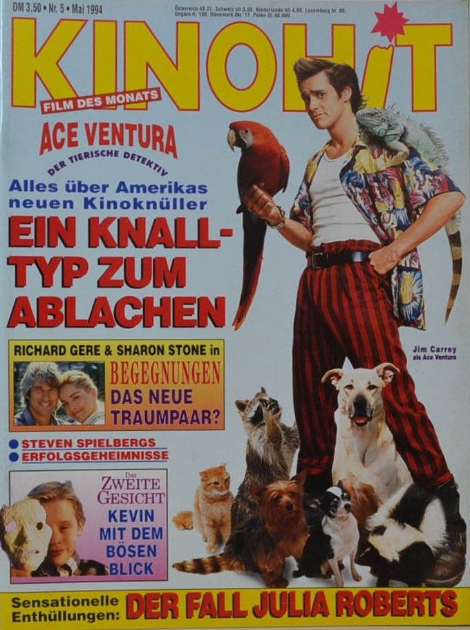 KINOHIT magazine side cover  May 1994