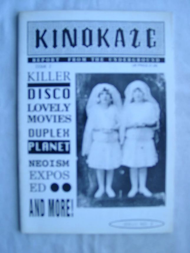 KINOKAZE magazine side cover Issue 2   1993