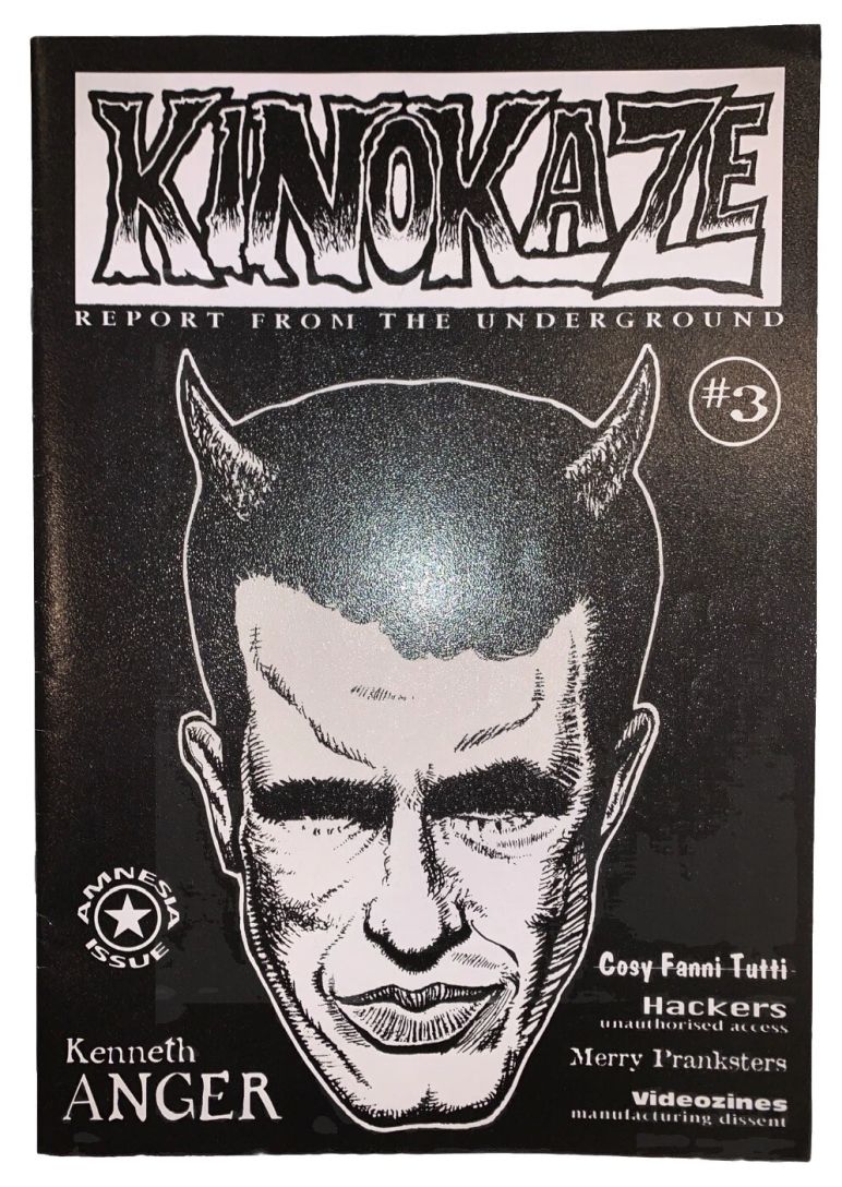 KINOKAZE magazine side cover Issue 3   1993