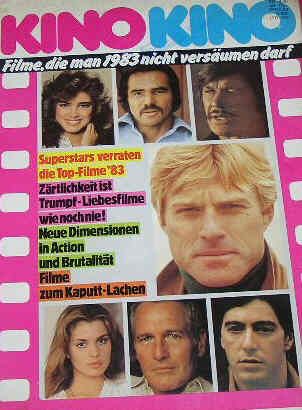 KINOKINO magazine side cover  1983