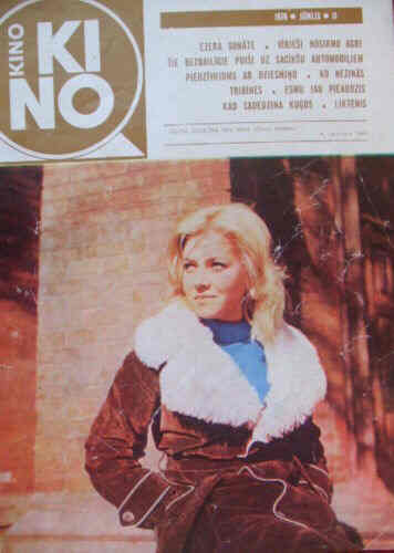 KINO (Latvia) magazine side cover June 1976