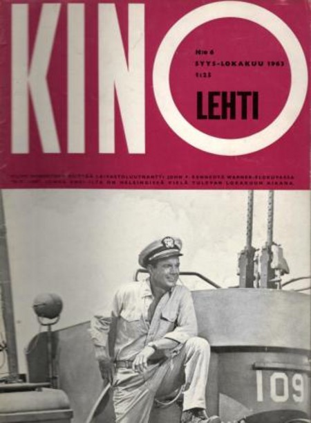 KINOLEHTI magazine side cover Issue 6  1963