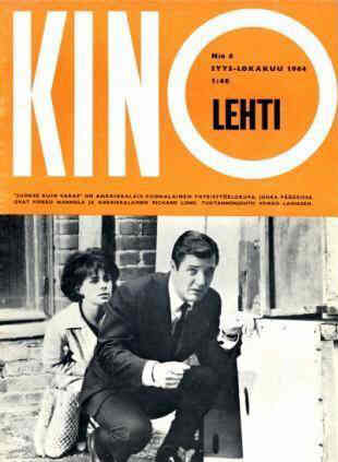 KINOLEHTI magazine side cover Issue 6  1964