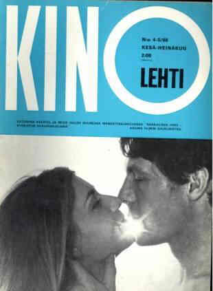 KINOLEHTI magazine side cover Issue 4-5  1968