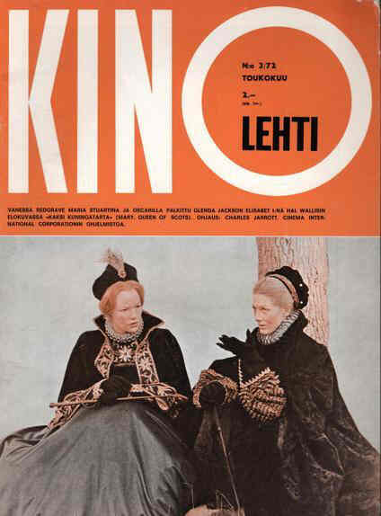 KINOLEHTI magazine side cover Issue 3  1972