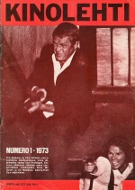 KINOLEHTI magazine side cover Issue 1  1973