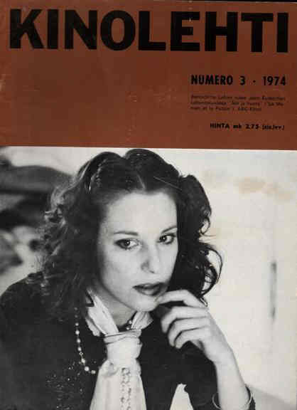KINOLEHTI magazine side cover Issue 3  1974