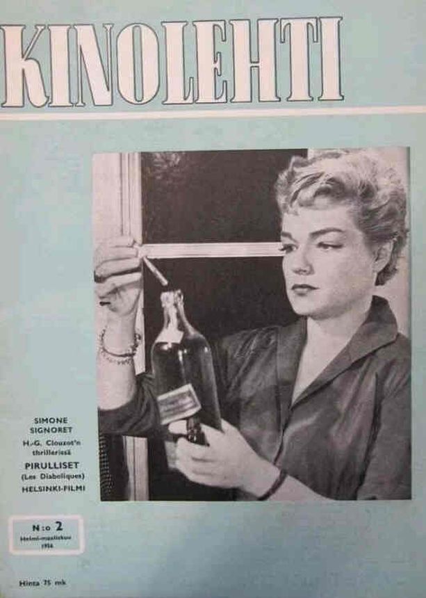 KINOLEHTI magazine side cover Issue 2   1956