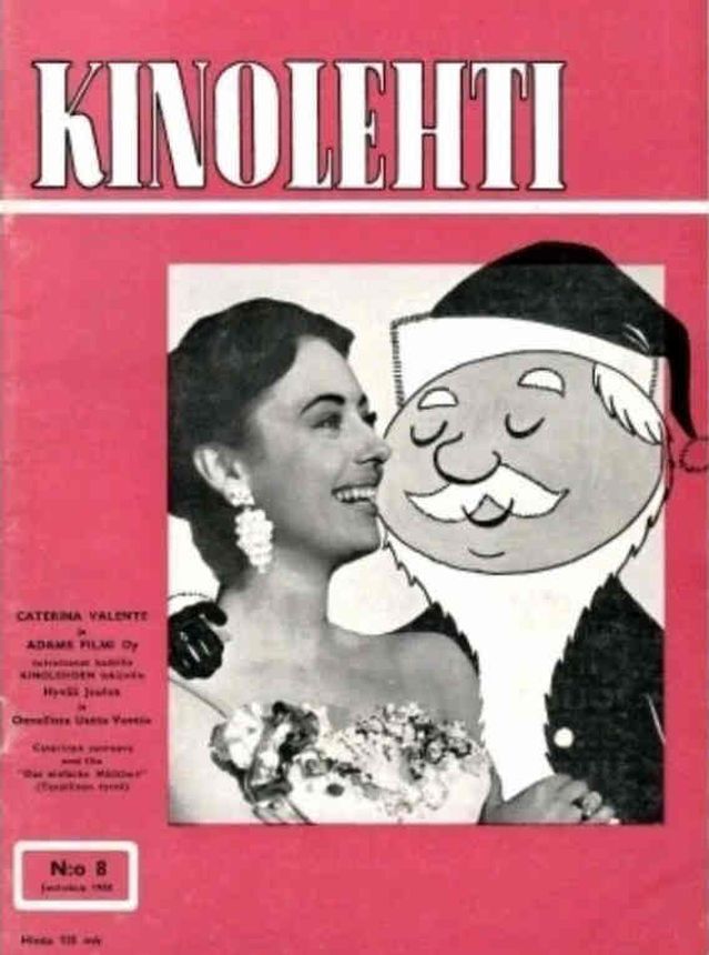 KINOLEHTI magazine side cover Issue 8   1960